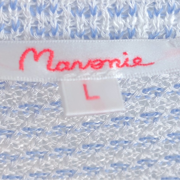 Manonie Light weight knit sweater cold shoulder cut outs and flowy bottom - Picture 7 of 8